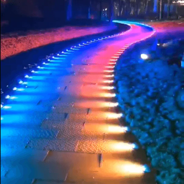 Illumination in the park